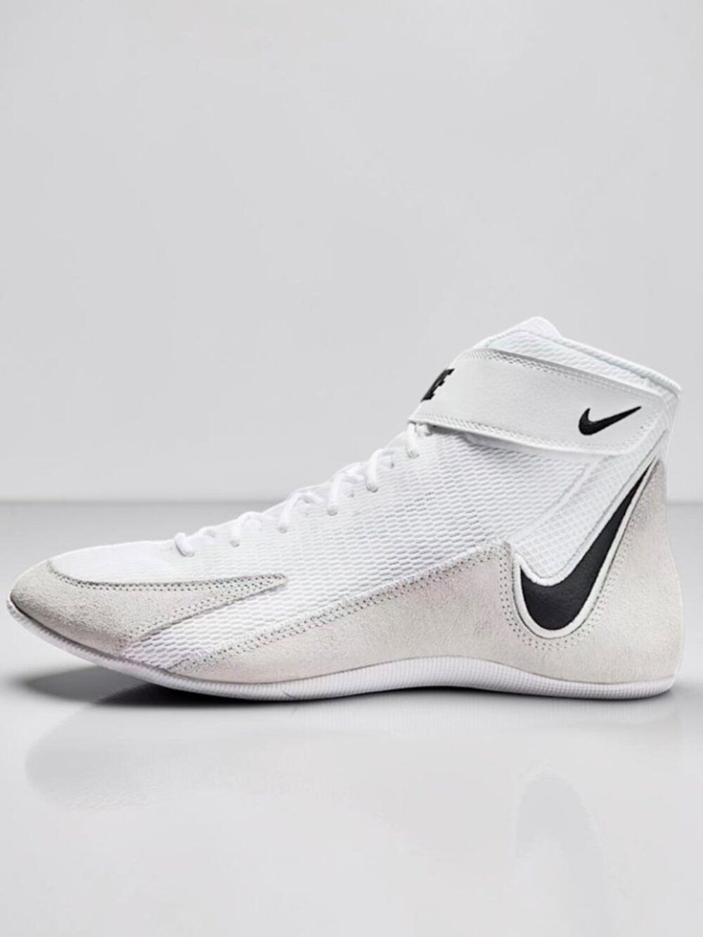 Nike Speedsweep VIII Mens Wrestling Shoes White/Black/Gray (NEW)